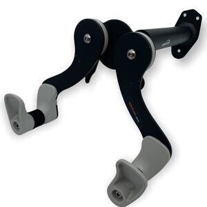 Ibera IB-ST4 Horizontal Bicycle Wall Hanger Adjustable Rack Storage Black